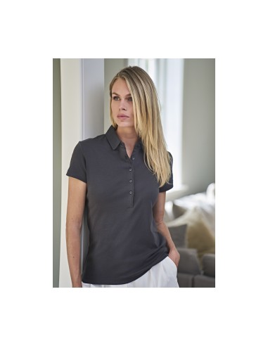 T-1441-Womens Pima Cotton Polo